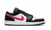 air jordan 1 low dunk black siren red